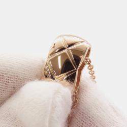 Pre Owned Chanel Coco Crush Necklace 18K Pink Gold