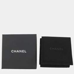 مملوكة مسبقًا Chanel Cc Logo Brooch Black/Pink/Gold Metal Calf Leather