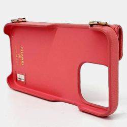 مملوكة مسبقًا Chanel Pink Caviar iPhone Pro Case