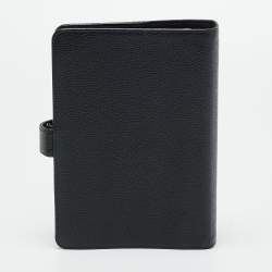 Pre Owned دفتر أجندة جلد كافيار أسود شانيل بعلامة كوكو