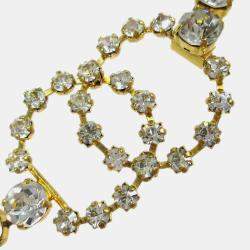 مملوكة مسبقًا حزام شانيل سلسلة ذهبية CC مرصع  بكريستال