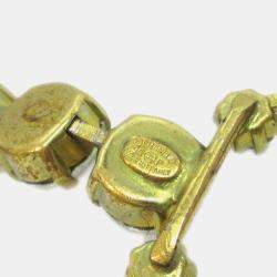 مملوكة مسبقًا حزام سلسلة ذهبية مرصع بالأحجار شانيل CC