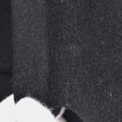 مملوكة مسبقًا Chanel 98P 10814xM04 #57 Beret Hat Black Wool