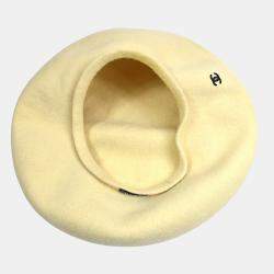 مملوكة مسبقًا قبعة شانيل beret أوف وايت