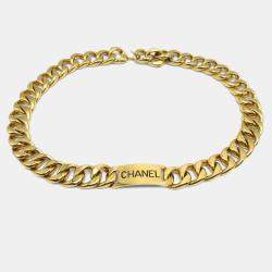 Pre Owned Chanel Chain Belt Gold
