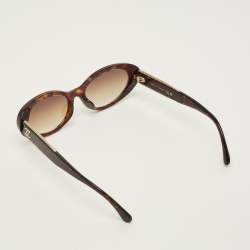مملوكة مسبقًا Chanel Tortoise Brown Gradient 5515 A Oval Sunglasses