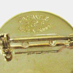 Pre Owned Chanel Bag Brooch Pin Gold