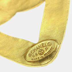 مملوكة مسبقًا بروش شانيل قلب ذهبي