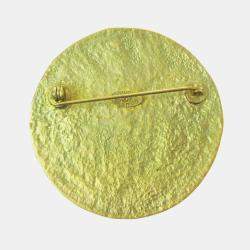 مملوكة مسبقًا دبوس شانيل ميدالية ذهبي