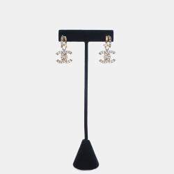 Pre Owned Chanel Pearl Drop Earrings