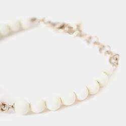 مملوكة مسبقًا Chanel 2023 Strass/Resin Beads CC Station Bracelet