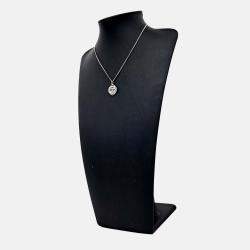 Pre Owned Chanel Silver Plated Necklace