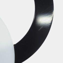 مملوكة مسبقًا Chanel Dangle CC Earrings Clip-On Silver Artificial Pearl