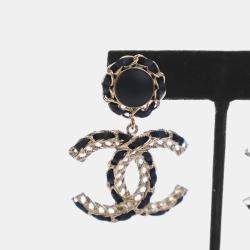 مملوكة مسبقًا Chanel CC Drop Earrings