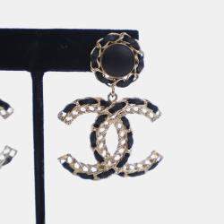 مملوكة مسبقًا Chanel CC Drop Earrings