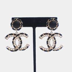 مملوكة مسبقًا Chanel CC Drop Earrings