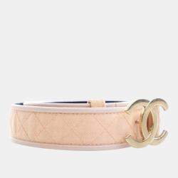 مملوكة مسبقًا Chanel Denim CC Belt Sz 80/32