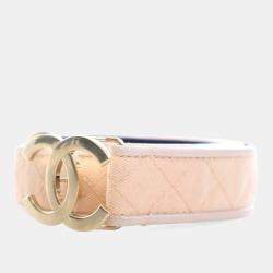 مملوكة مسبقًا Chanel Denim CC Belt Sz 80/32