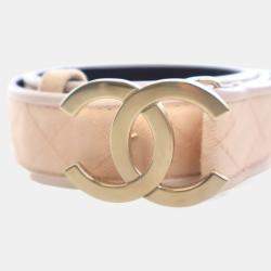 مملوكة مسبقًا Chanel Denim CC Belt Sz 80/32