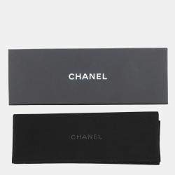 Pre Owned سوار شانيل بشعار العلامة ذهب/أسود مطلي بالذهب