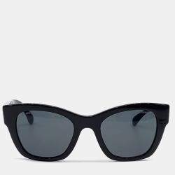 Pre Owned Chanel heart sunglasses