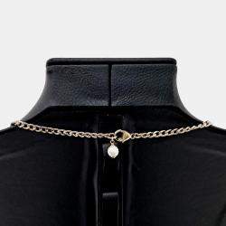 Pre Owned قلادة شعار شانيل
