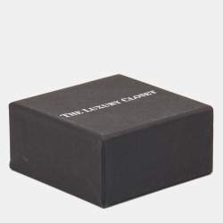 Pre Owned قلادة شانيل كريستالات شعار سي سي ذهبي اللون