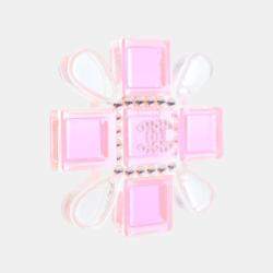 Pre Owned دبوس شانييل فينتاج راتنج صليب مالطي