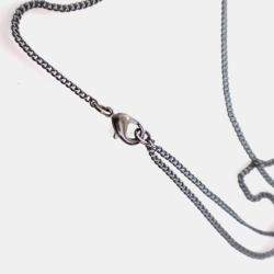 Pre Owned قلادة شانيل شارات الماركة CC كريستال