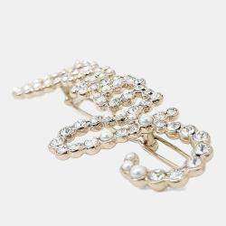 مملوكة مسبقًا دبوس شعر شانيل فضي