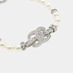 مملوكة مسبقًا سوار شعار شانيل لؤلؤي