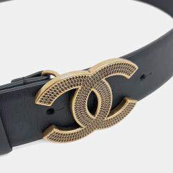 مملوكة مسبقًا Chanel logo belt