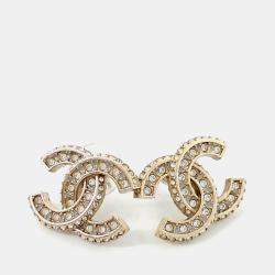 مملوكة مسبقًا Chanel logo earrings