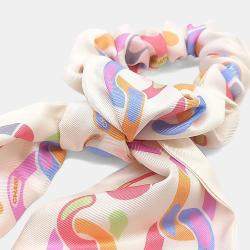 Pre Owned Chanel Silk hair scrunchie