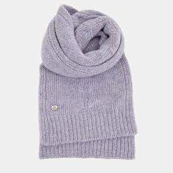 مملوكة مسبقًا Chanel Wool Purple Muffler