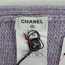 مملوكة مسبقًا Chanel Wool Purple Muffler