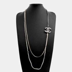 Pre Owned Chanel Gold Tone Chain Necklace
