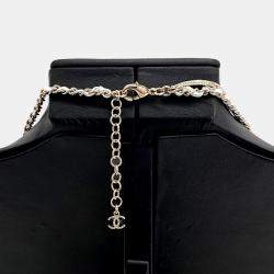 Pre Owned Chanel Gold Tone Chain Necklace