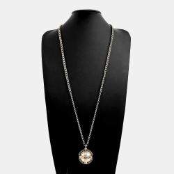 Pre Owned Chanel Gold Tone Necklace  