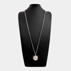 Pre Owned Chanel Gold Tone Necklace  