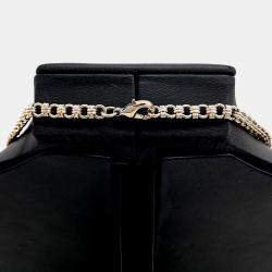 Pre Owned Chanel Gold Tone Necklace  