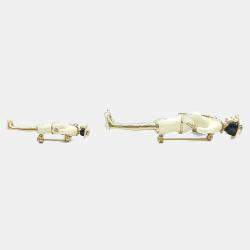 مملوكة مسبقًا بروش شانيل مدام كوكو مينا ذهبي اللون