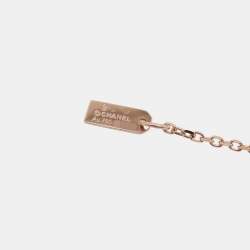 مملوكة مسبقًا Chanel Extrait De Chanel No. 5 Necklace 18K Pink Gold