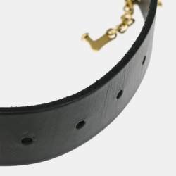 Pre Owned Chanel Small Leather Belt  