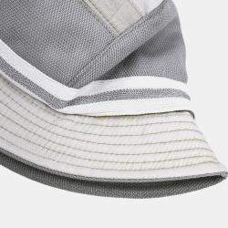 Pre Owned Chanel Sport Line Small Grey Hat Size M