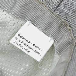 Pre Owned Chanel Sport Line Small Grey Hat Size M