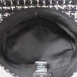 Pre Owned Chanel Multicolor tweed beret