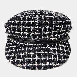 Pre Owned Chanel Multicolor tweed beret