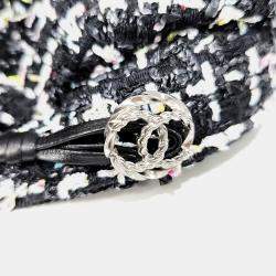 Pre Owned Chanel Multicolor tweed beret