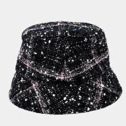 Pre Owned قبعة باكيت شانيل تويد متعددة الألوان